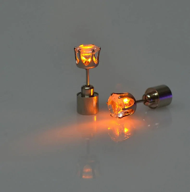 LED Light Stud Earrings